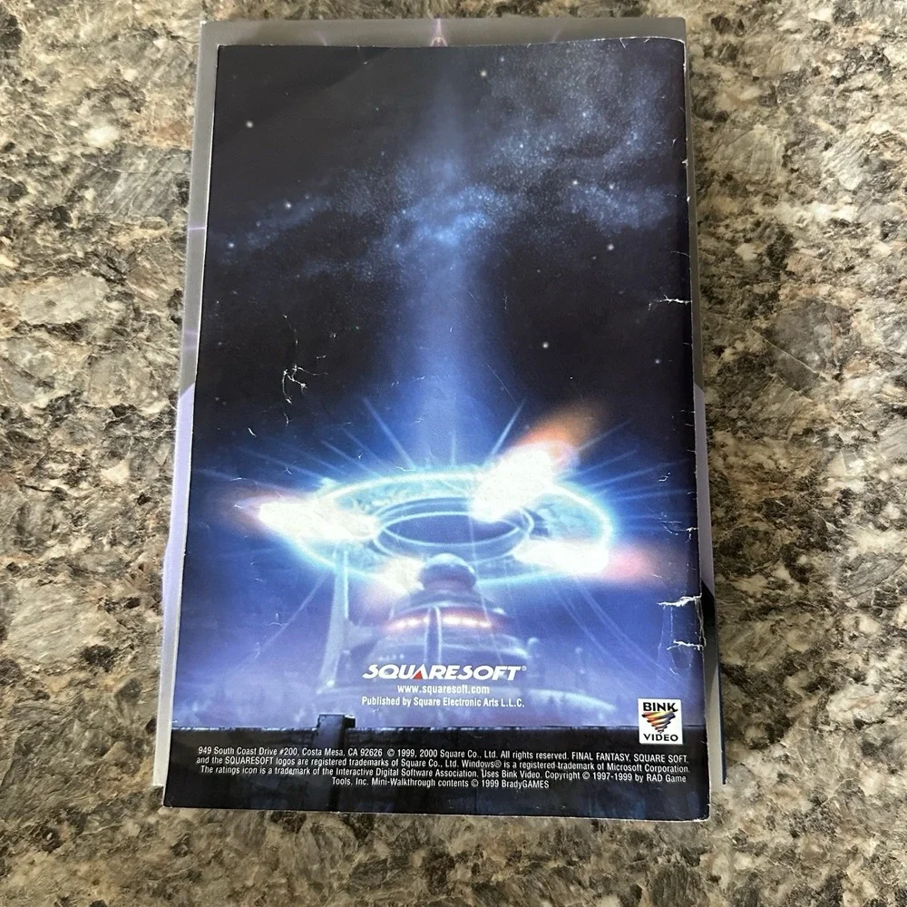 Final Fantasy VIII 8 Squaresoft Windows PC Holofoil Big Box Edition 2000